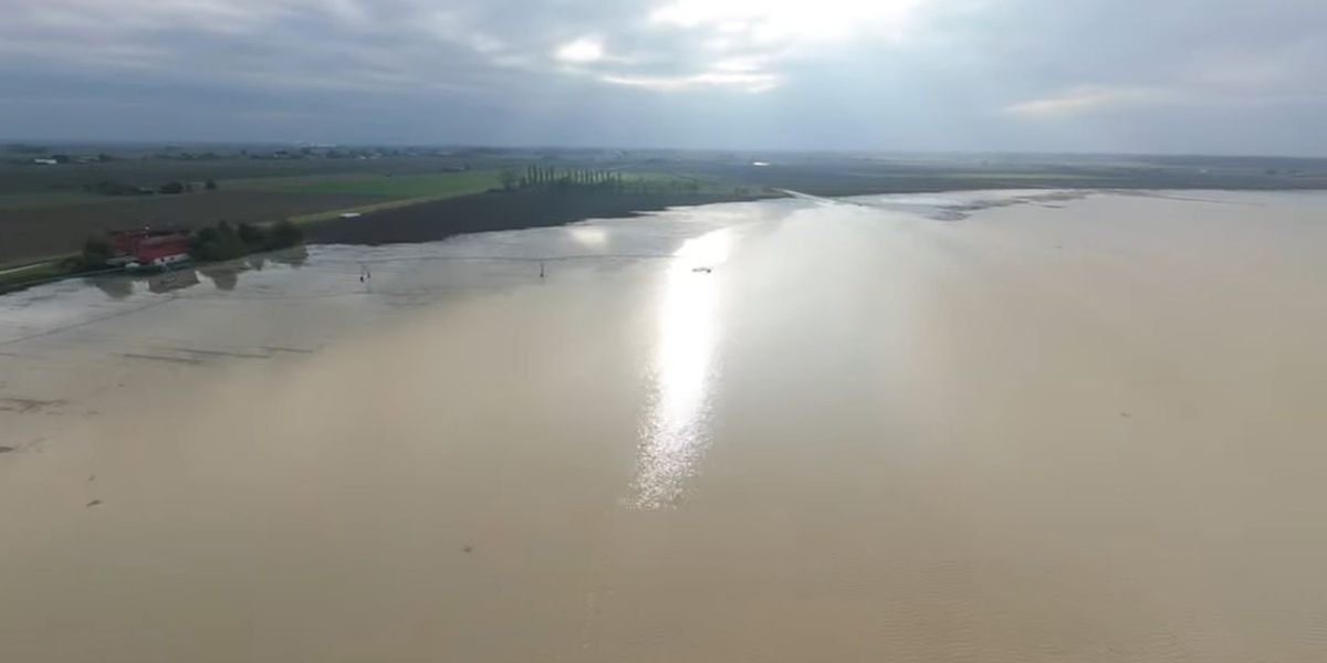 Alluvione nel bolognese, danni ingenti con oltre 2 mila ettari allagati